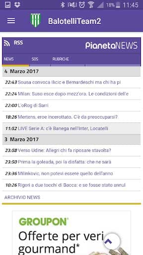 guarda le immagini di PianetaLeague APP di pianetafanta.it
