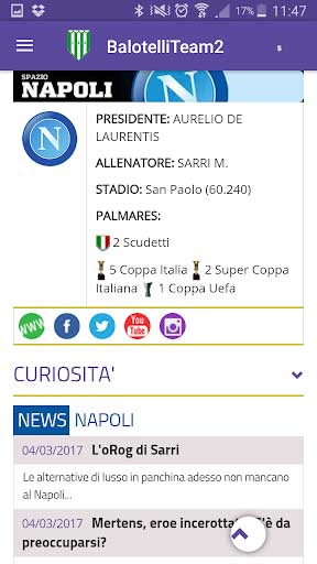 guarda le immagini di PianetaLeague APP di pianetafanta.it