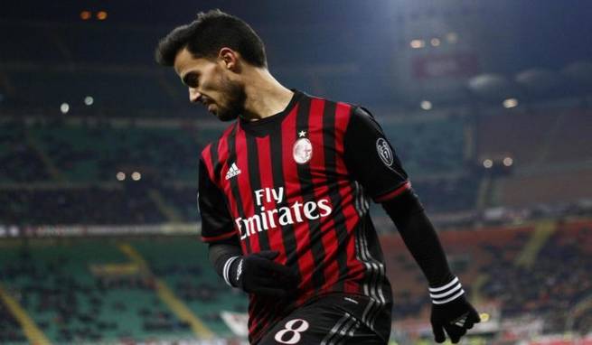 Milan: Suso esce dopo mezz'ora. Le condizioni dell'esterno rossonero.