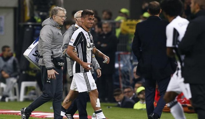 Dybala, c'è lesione. Rischia fino a 1 mese di stop.