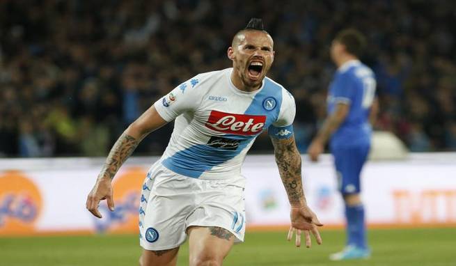 Hamsik lascia spazio nel finale a Rog: Coppa Italia a rischio?