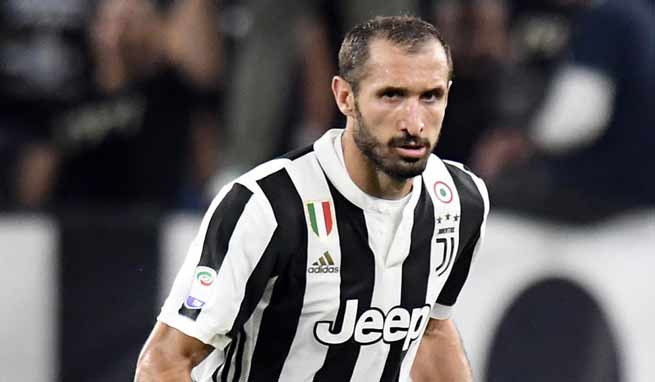 PER CHIELLINI CONFERMATA LA LESIONE, UN'ASSENZA CHE FA VACILLARE I SOGNI SCUDETTO DELLA JUVE?