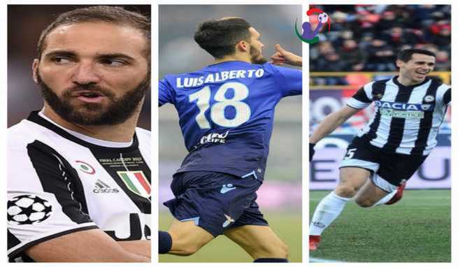 PROBABILI FORMAZIONI LIVE: RIPOSA HIGUAIN, FORFAIT PEROTTI. DUBBIO QUAGLIA NEL DERBY, ANDERSON CON IMMOBILE