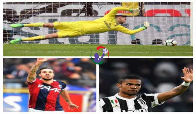 Voti Serie A 32.a giornata: la sagra delle reti bianche,  Allegri vede il titolo, Gigio Superman e Verdinho incanta