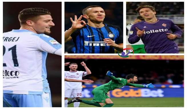 Voti Serie A 15.a giornata: Perisic da urlo, il Cholito torna al gol, Lazio corsara a Genova