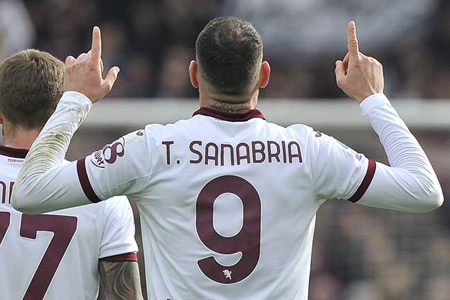 Sanabria macina gol, a Torino si godono il bomber che mancava